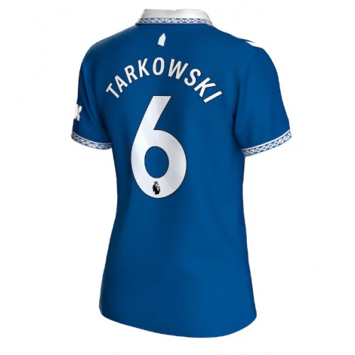 Maillot de foot Everton James Tarkowski #6 Domicile Femmes 2023-24 Manches Courte
